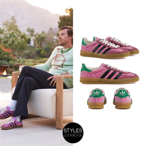 gucci x adidas harry styles|Harry Styles Gucci X Adidas.